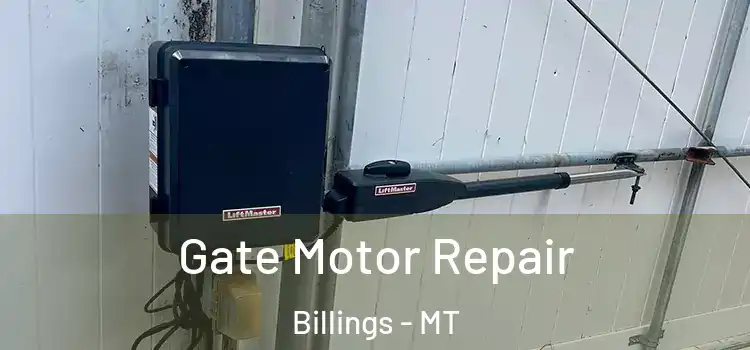  Gate Motor Repair Billings - MT