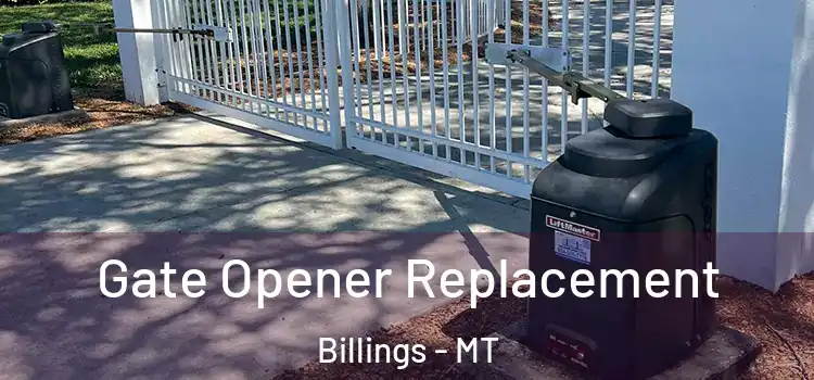 Gate Opener Replacement Billings - MT